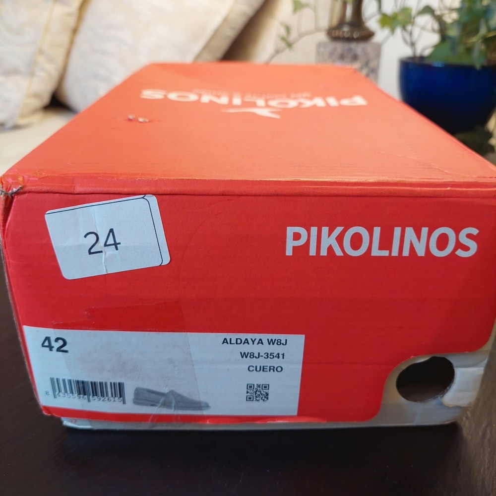 NEW! Pikolinos Wms Aldaya Leather Loafers W8J-3541 Cuero EU 42/US 11.5-12 $185 - Picture 12 of 14